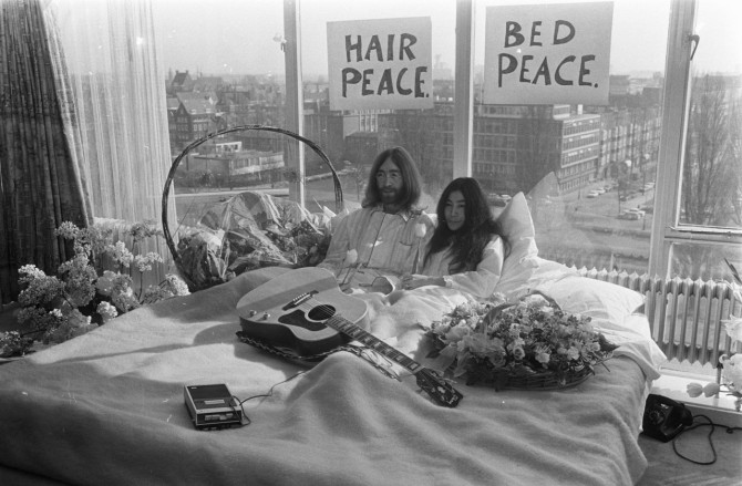 A balada de John Lennon e Yoko Ono